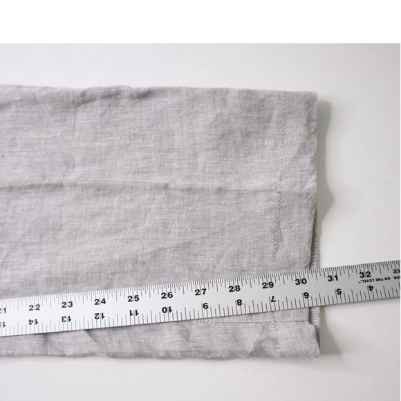 LL Bean Womens Linen Pants Gray Size 6
MT Classic Fit Straight Leg Pockets Grey - Picture 9 of 9